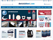 Tablet Screenshot of denizdukkani.com